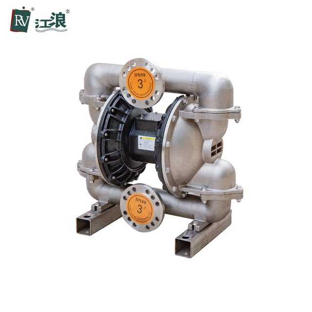 Acid Resistant Reciprocating Diaphragm Pump Chemical Laboratory 76.2mm 3in