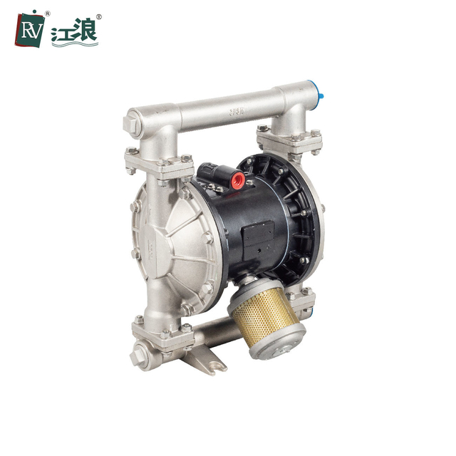 1/2in Air-Operated Double Diaphragm Oil Pump Transfer Drinking Water SS304