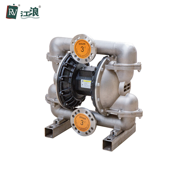 3 Inch Stainless Steel Diaphragm Pump Air Operated 270 Gpm