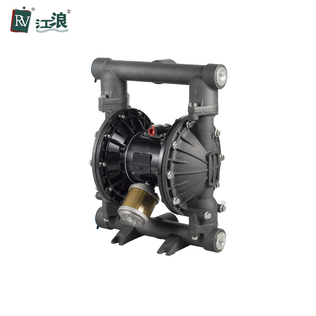 1 Inch Dual Double Diaphragm Air Pump Design Aluminum Santoprene Membranes