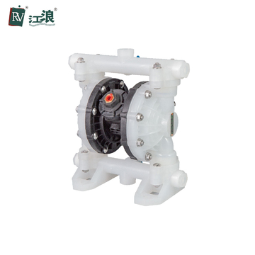 PP Double Diaphragm Paint Pump PTFE Membrane 1/2 Inch Water Transfer