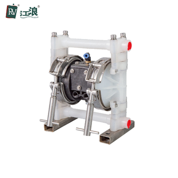 3/8&quot; PTFE Ptfe Diaphragm Pump Air Operated For Acid Alkali Industry