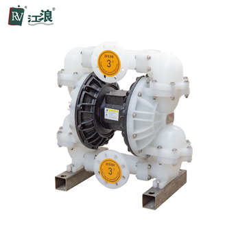 3&quot; Chemical Diaphragm Pump Air Consumption 90L/S PP Flange Connection