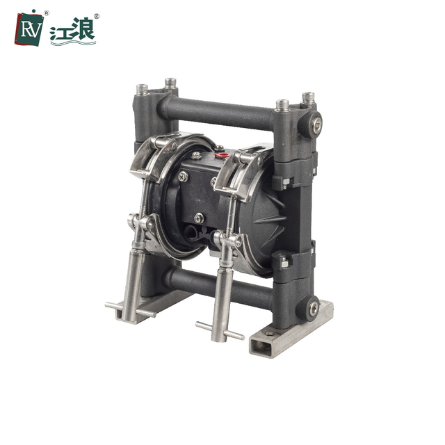 Fluid Air Double Diaphragm Pump 3/8&quot; Aluminum Wastewater Treatment